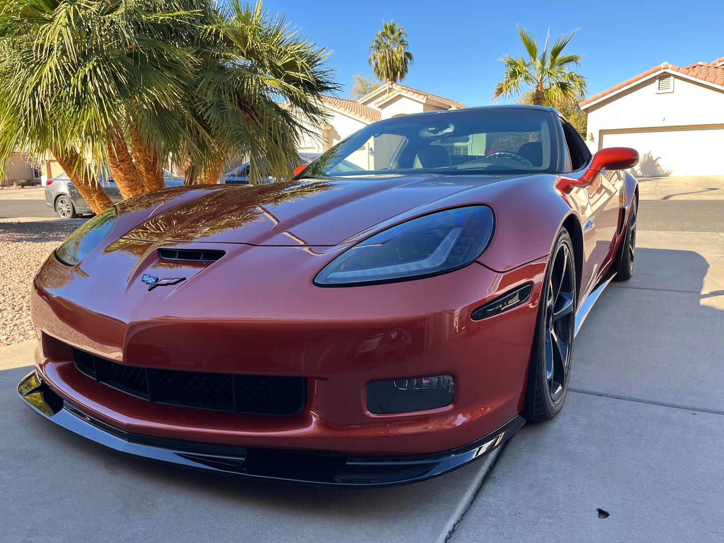 Customer photo review of Corvette C6 Grand Sport / Z06 Front Splitter Lip & Side Skirts Rocker Panels