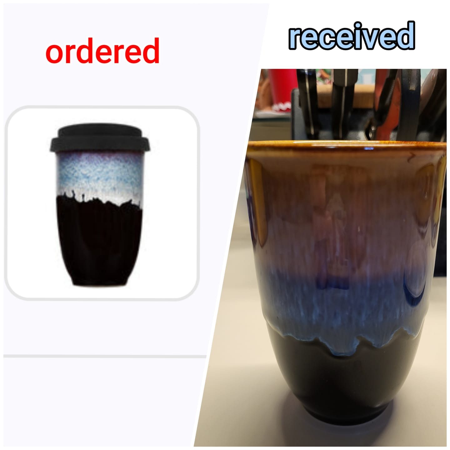 Customer photo review of Emerald Cup (Includes Lid & Band)