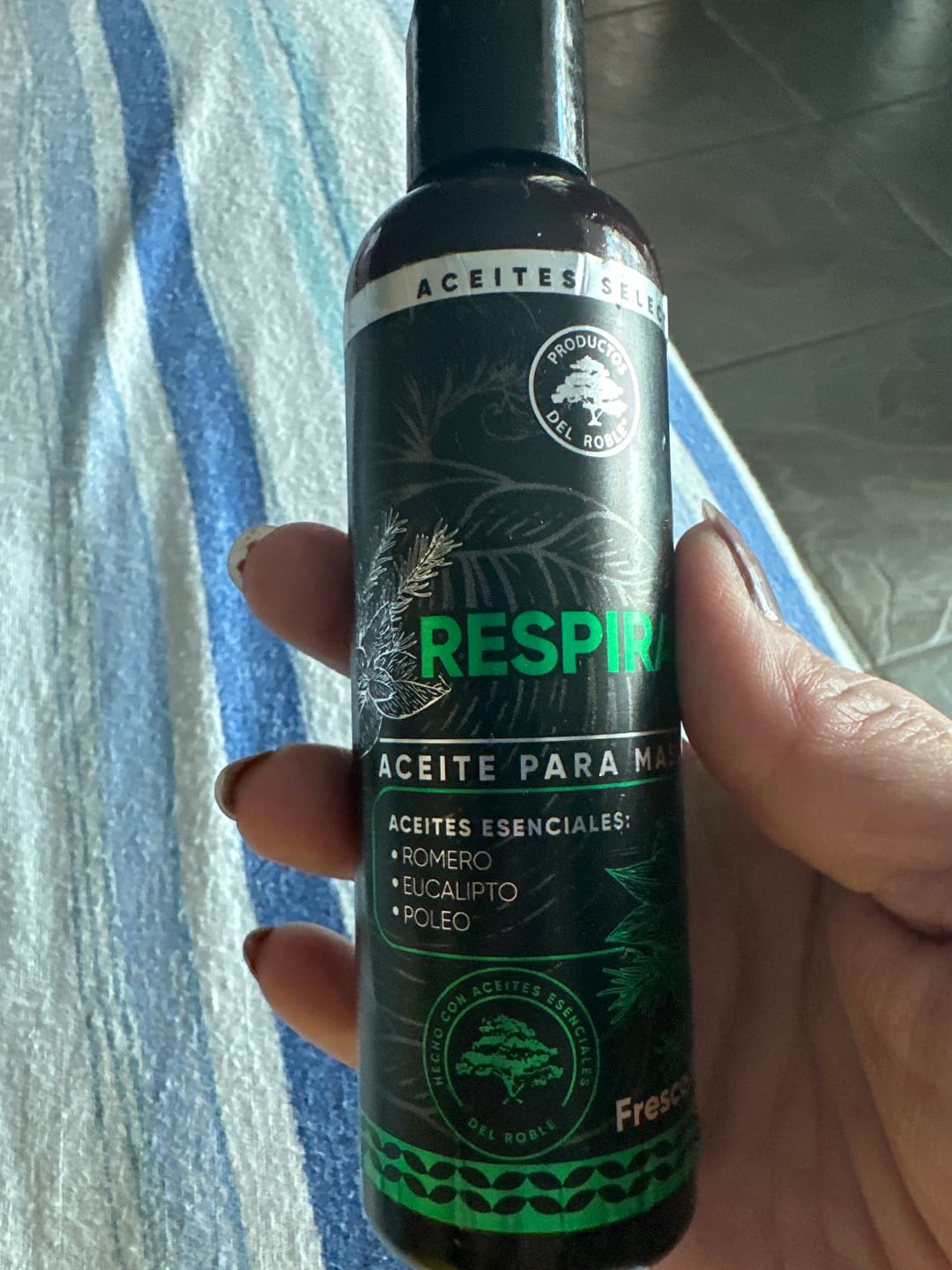 Customer photo review of Aceite Respiración