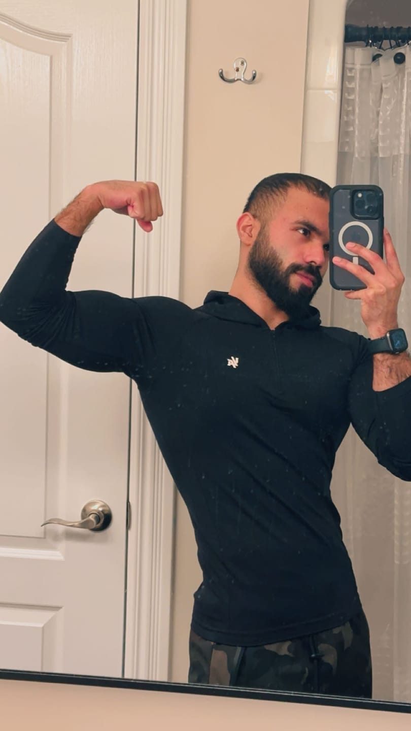 Customer photo review of 832 -  SuperVillain Compression Hoodies