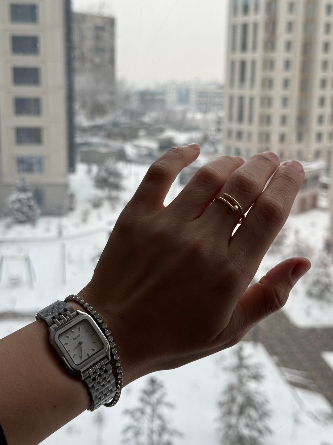 Customer photo review of Macy Silver White
