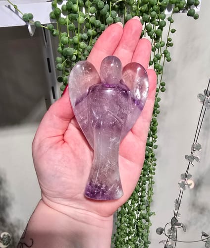Customer photo review of AA Amethyst Angel