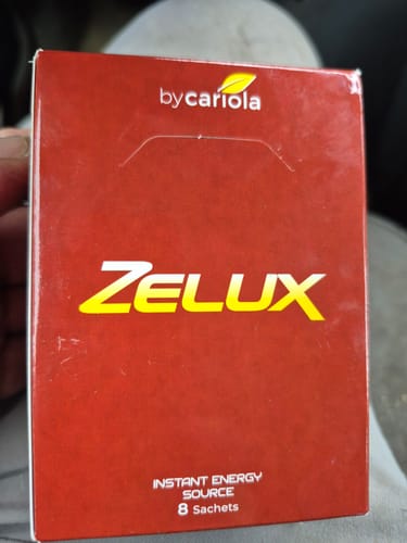 Customer photo review of Zelux | Box with 8 Sachets | Energy To Go