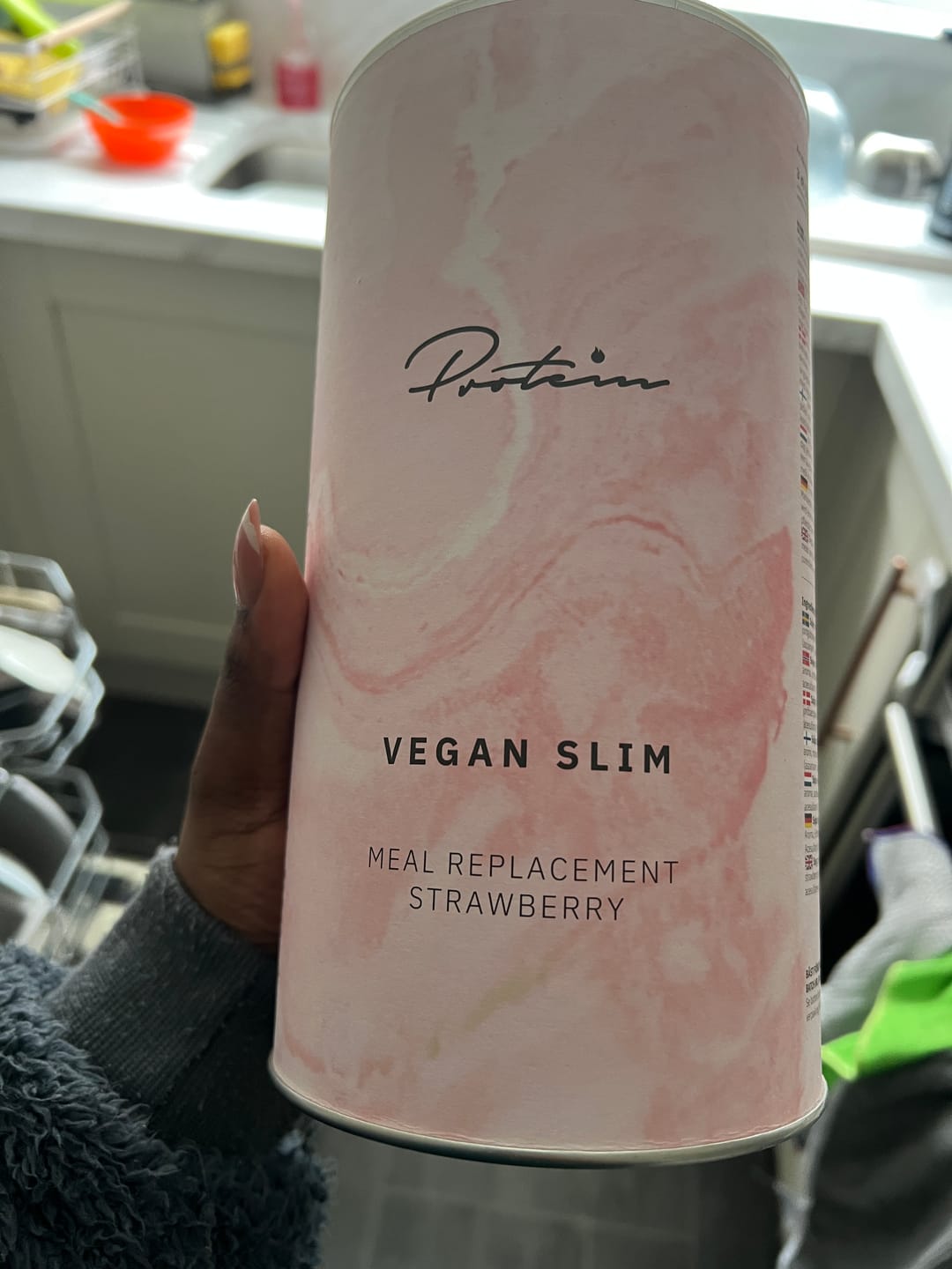 Customer photo review of Vegan Slim Meal Replacement