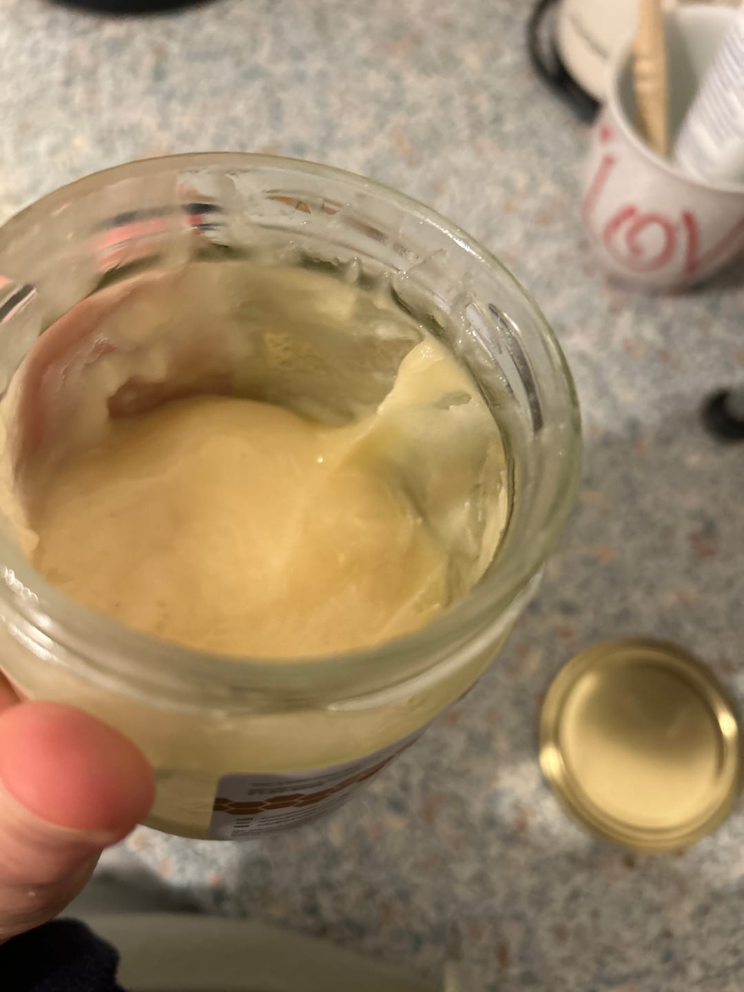 Customer photo review of Bio Blütenhonig von Sunnafrucht® | 500g | Roh & Naturbelassen | Unverarbeiteter roher Honig | Mild-Blumige Note | Aus Naturschutzgebieten Deutschlands | Perfekt für Honigwasser & Süßungsmittel | Von erfahrenen Imkermeistern produziert