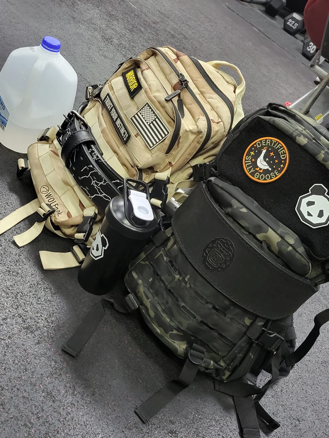 Customer photo review of Panda Tactical Backpacks