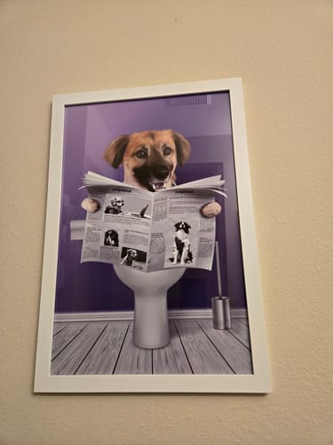 Customer photo review of Important meeting- Personalized poster