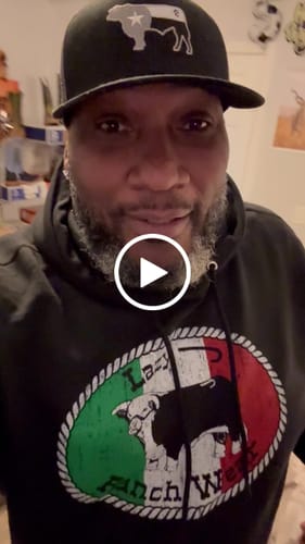 Customer video review of Lazy J Ranch Original Buckle Mexico Elevation Core Fleece Pullover Hoodie - Black
