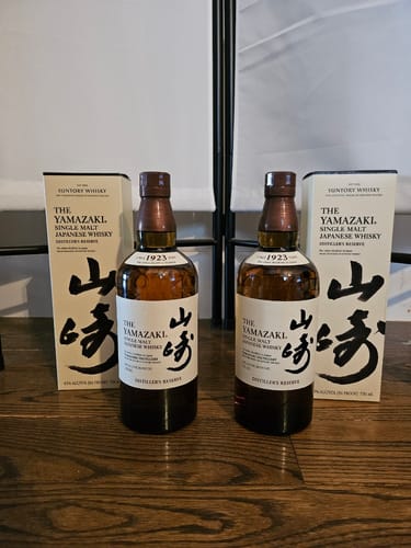 Customer photo review of The Yamazaki Single Malt Japanese Whisky Distiller's Reserve (750ml)