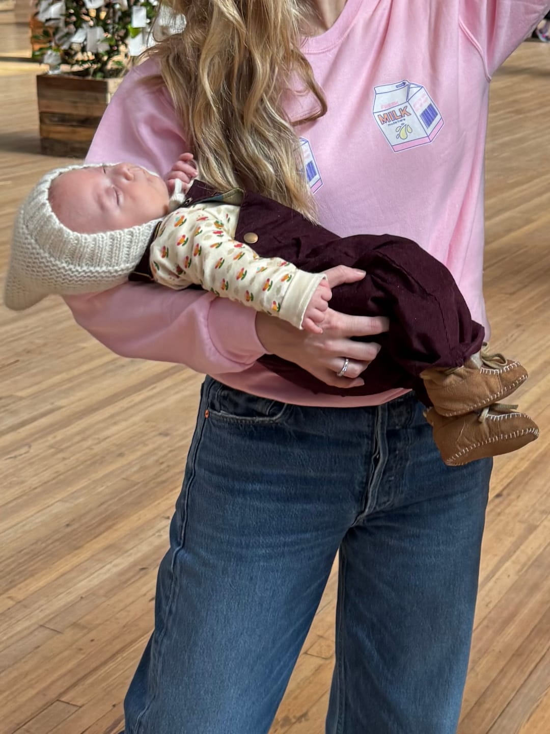 Customer photo review of Berry Classic Corduroy Dungarees