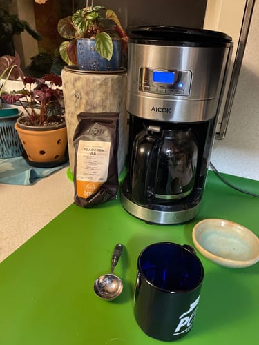 Customer photo review of Café Hacienda Doka Peaberry AA