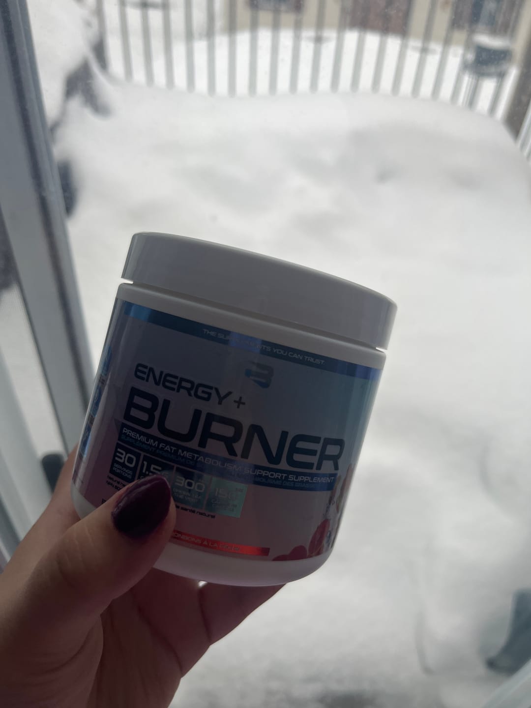Customer photo review of Believe - Energy + Burner 130g