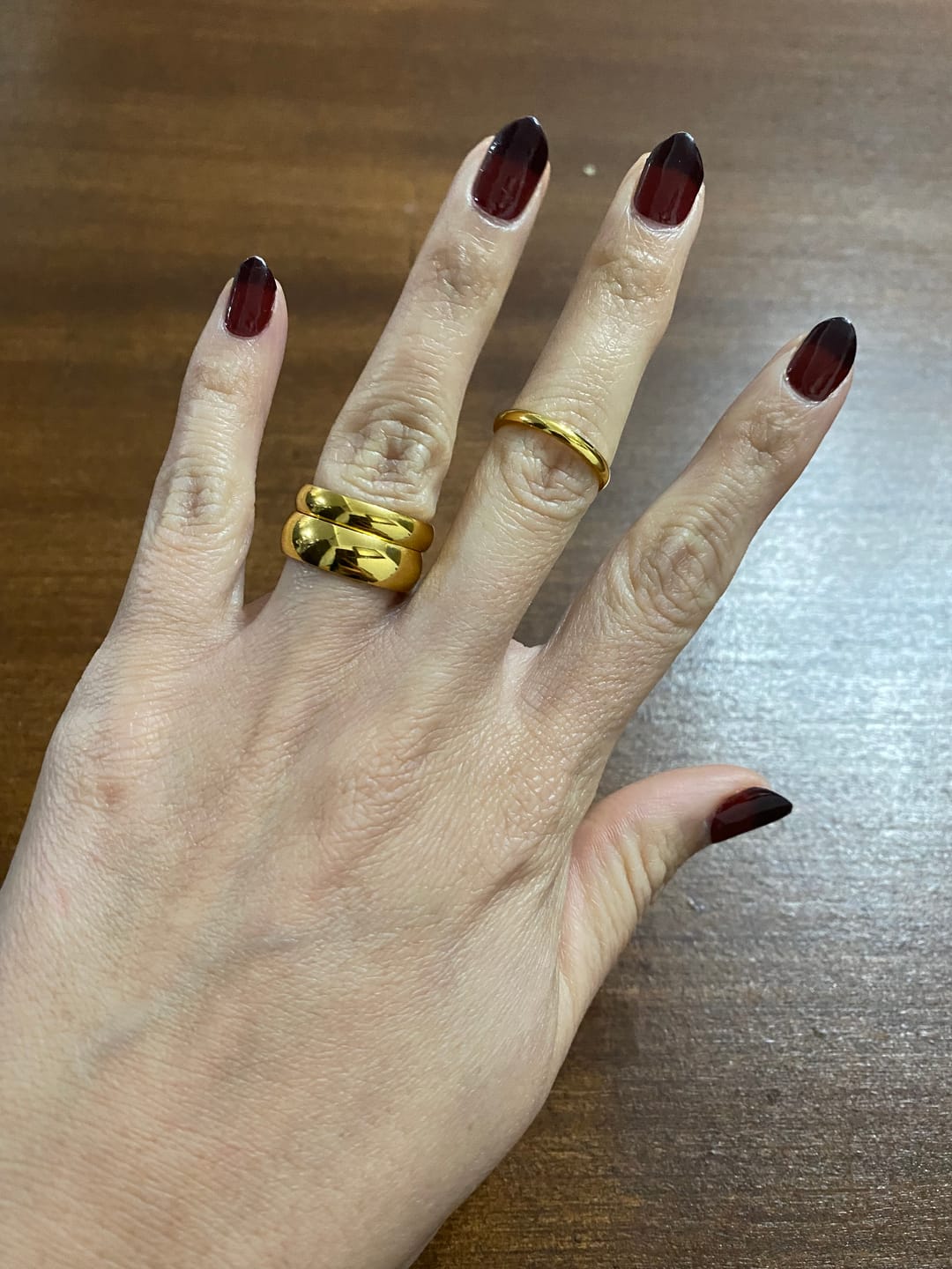 Customer photo review of Set 3 Anillos Hera