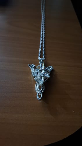 Customer photo review of Colgante de La Estrella de la Tarde