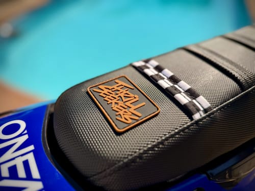 Customer photo review of Custom Seat Cover: 2023 Yamaha YZ250F