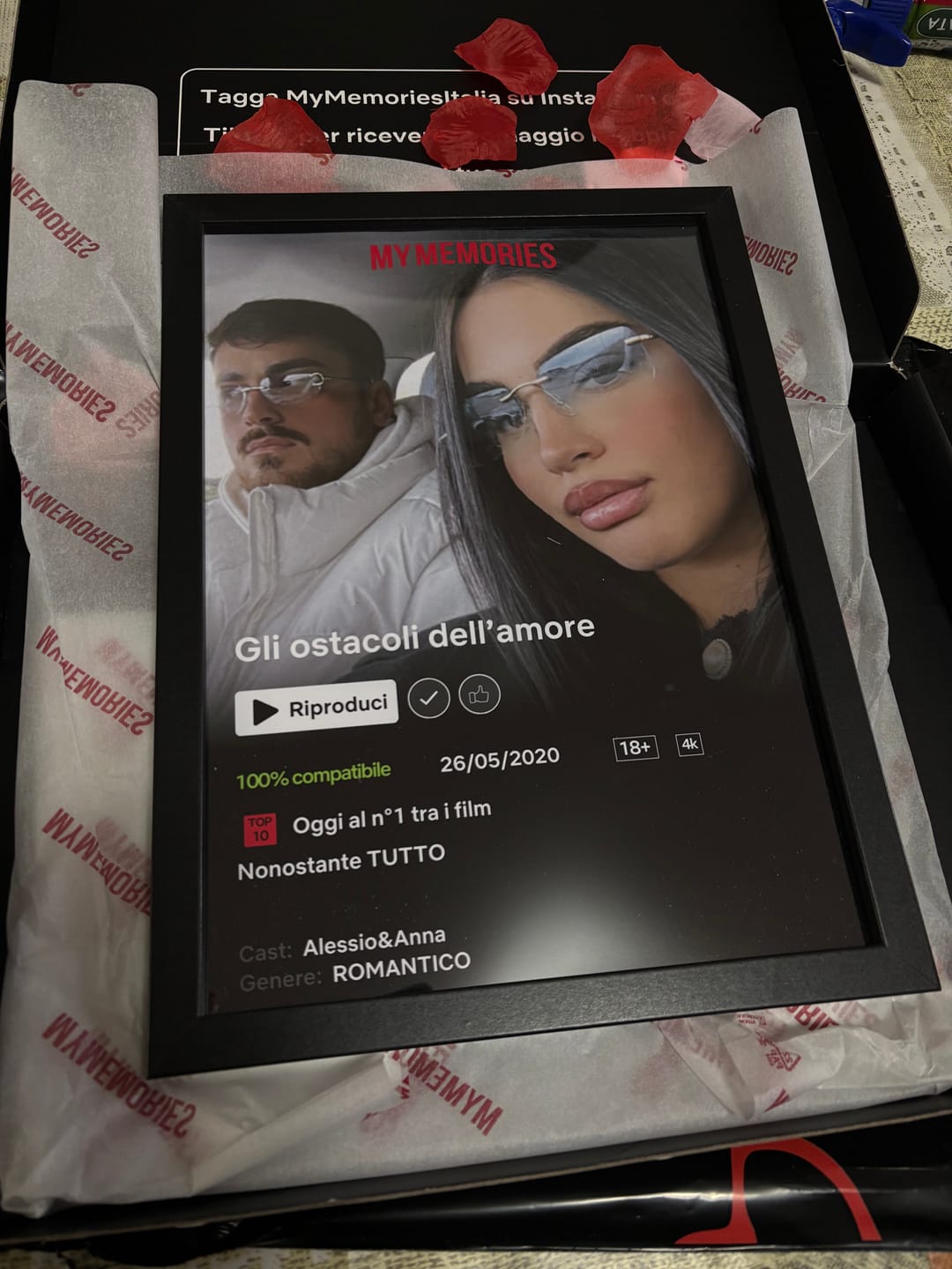 Customer photo review of MyMemories - Poster Netflix