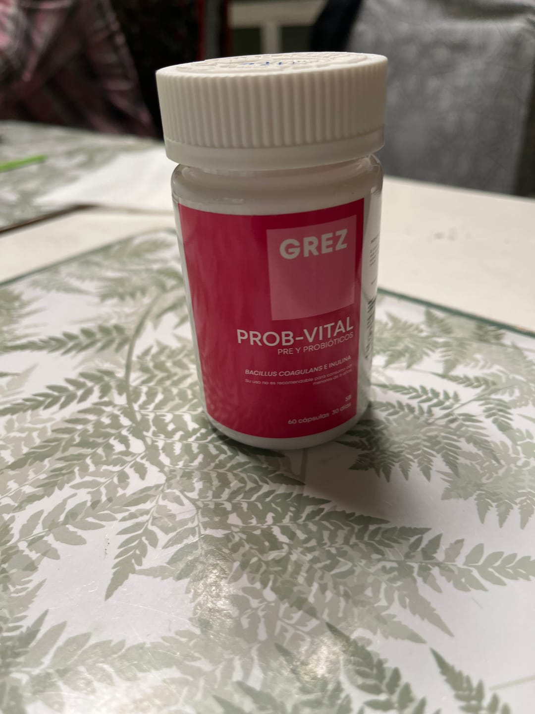 Customer photo review of PROB-VITAL - Simbiótico (Probióticos & prebióticos)