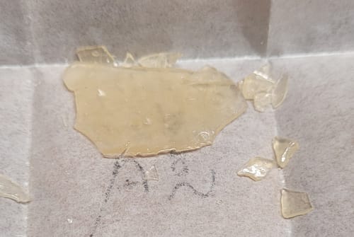 Customer photo review of Sour Diesel Shatter
