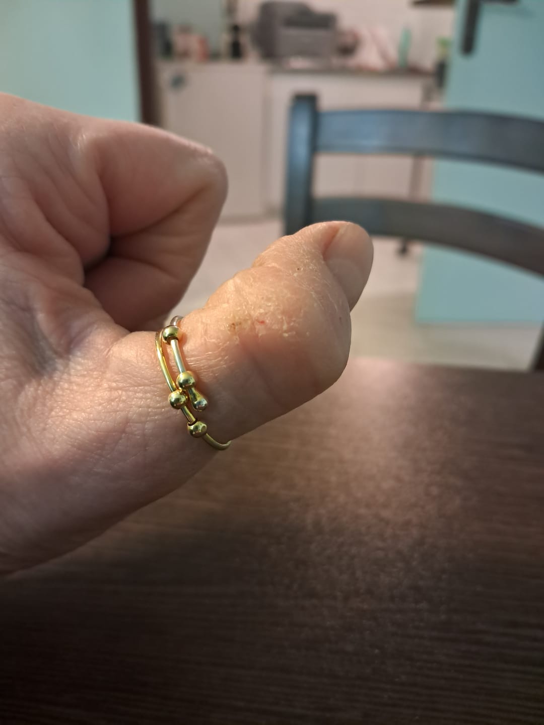 Customer photo review of Bague d'Anxiété Argent S925 Selene