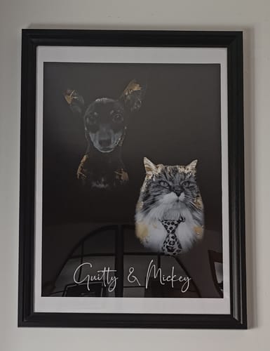 Customer photo review of Portrait Golden Art