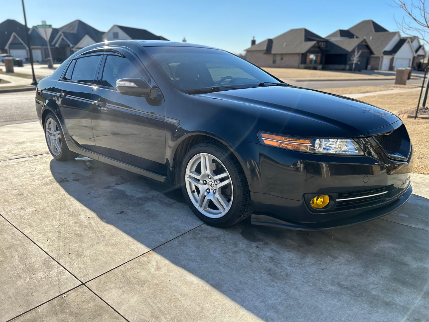 Customer photo review of 2004-08 Acura TL Window Visors Wind Deflectors Rain Guards