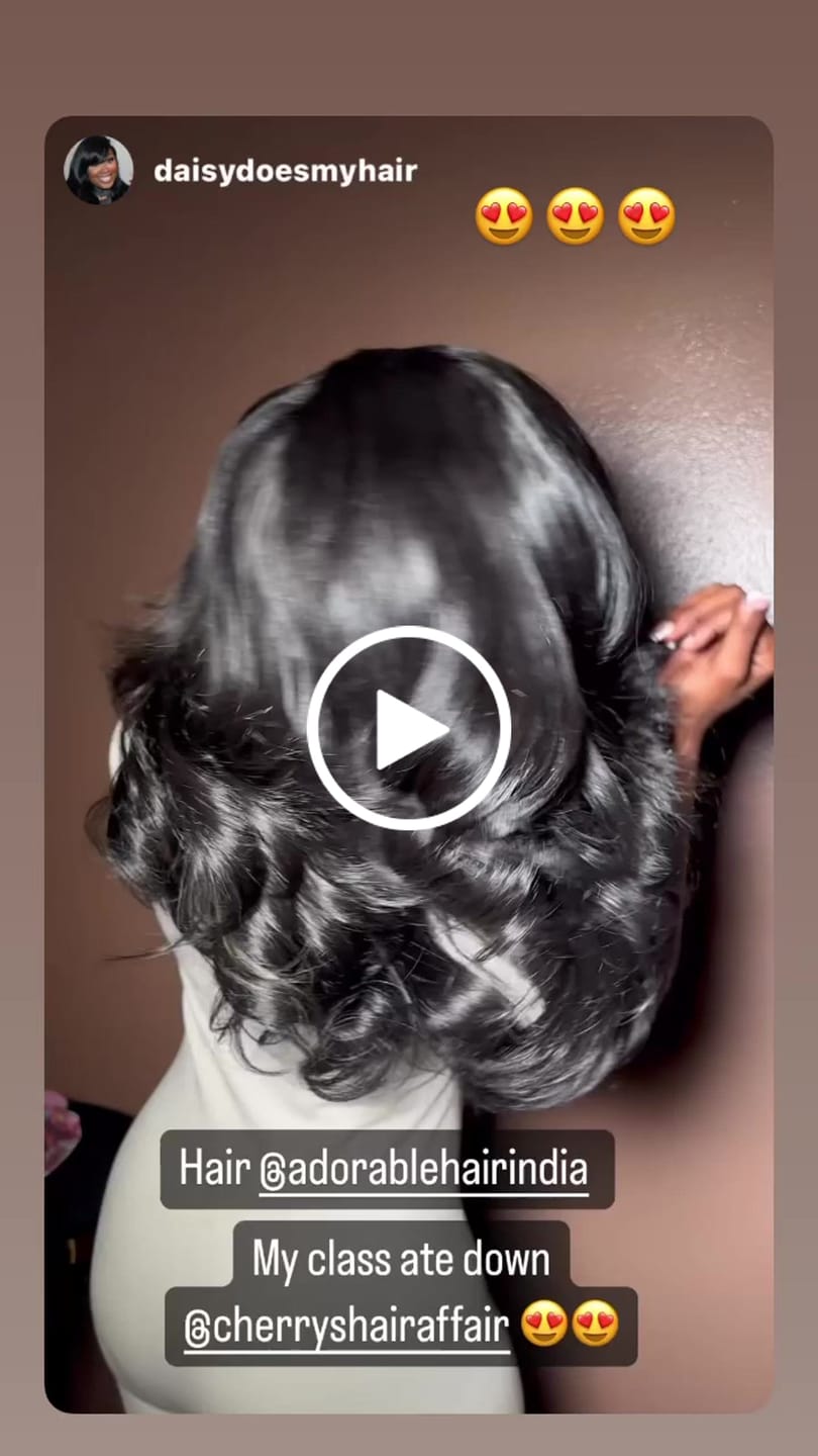 Customer video review of Raw Indian Wavy Hair Extensions