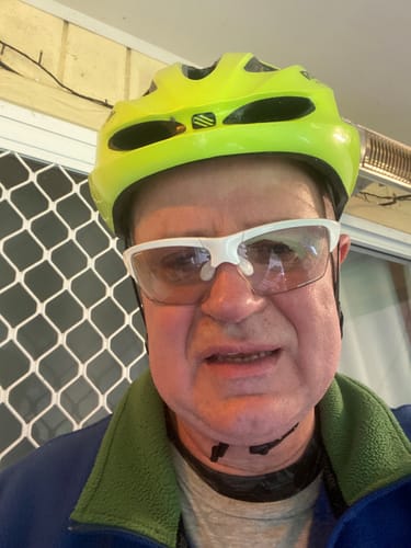 Customer photo review of Strym Helmet Yellow Fluo Large 59-61cm