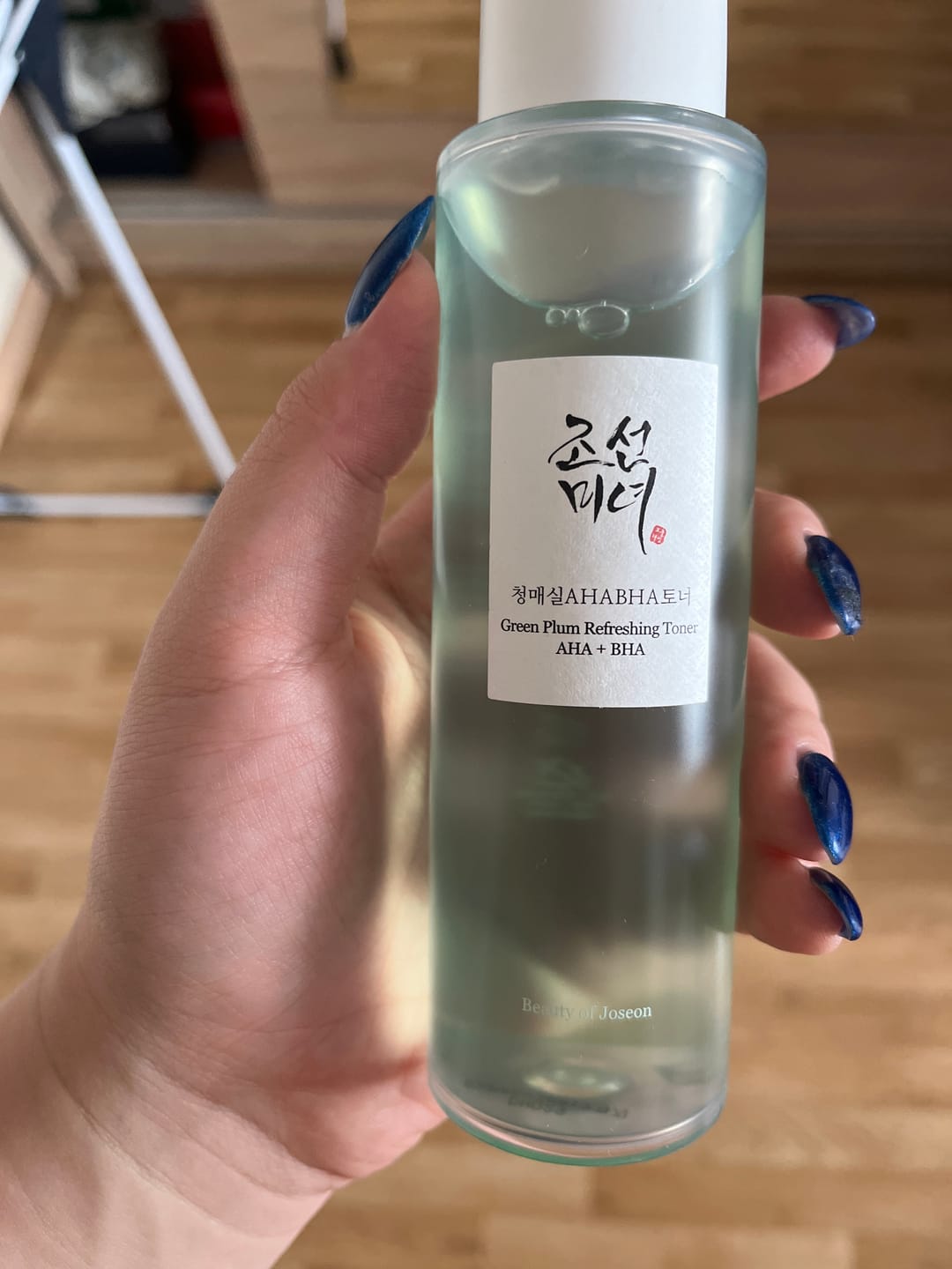 Customer photo review of Toniks sejai ar skābēm Beauty of Joseon Green Plum Refreshing Toner AHA + BHA