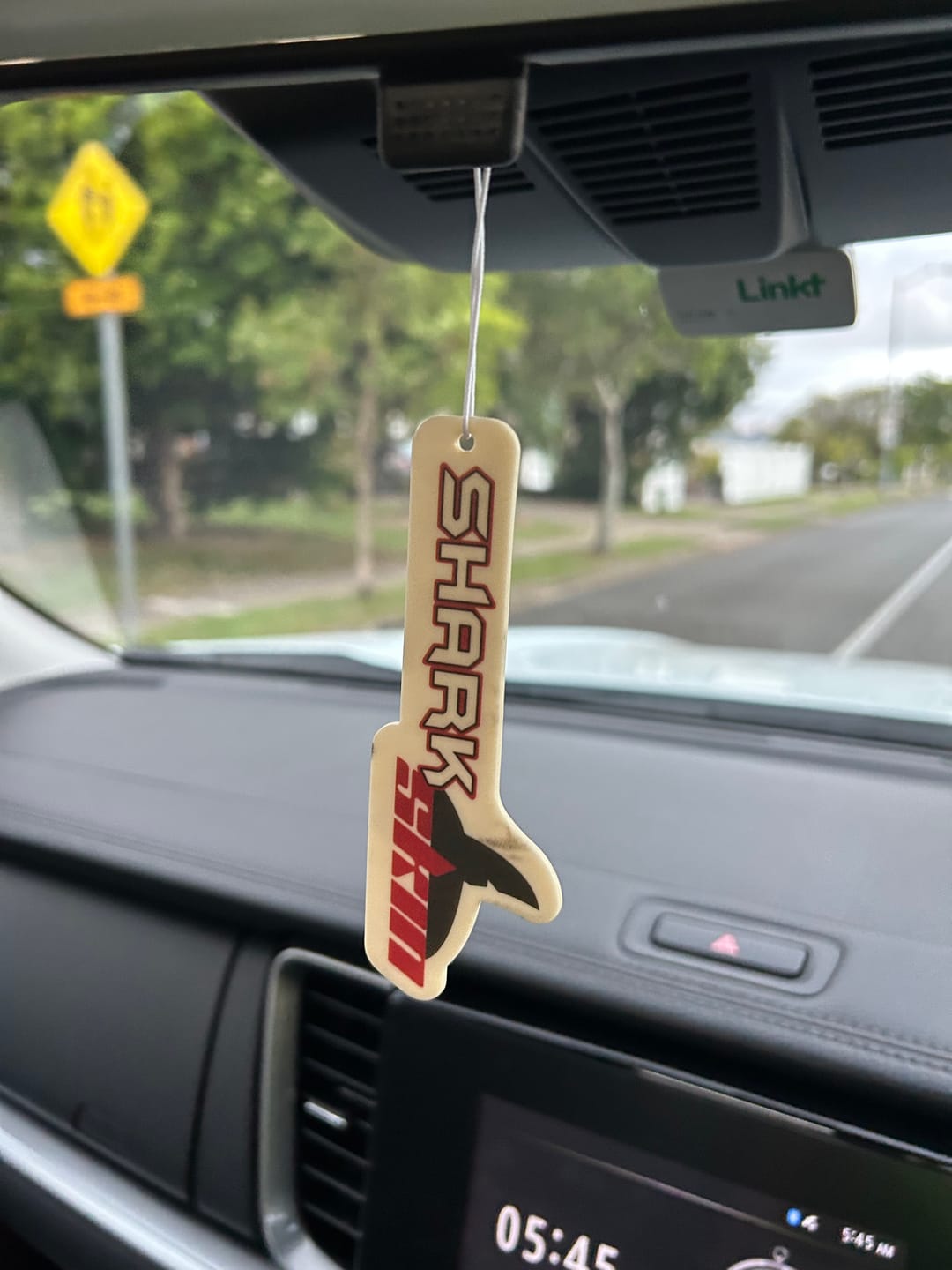 Customer photo review of Sharkskin Ocean Scent Car Air Freshener – Long-Lasting Freshness for Your Ride