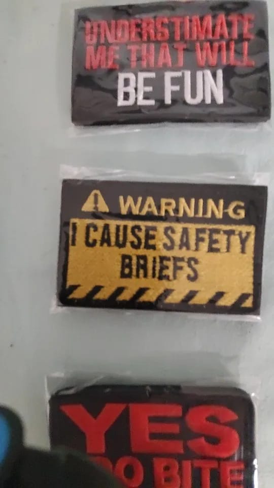 Customer photo review of ProGuard Patch Pack