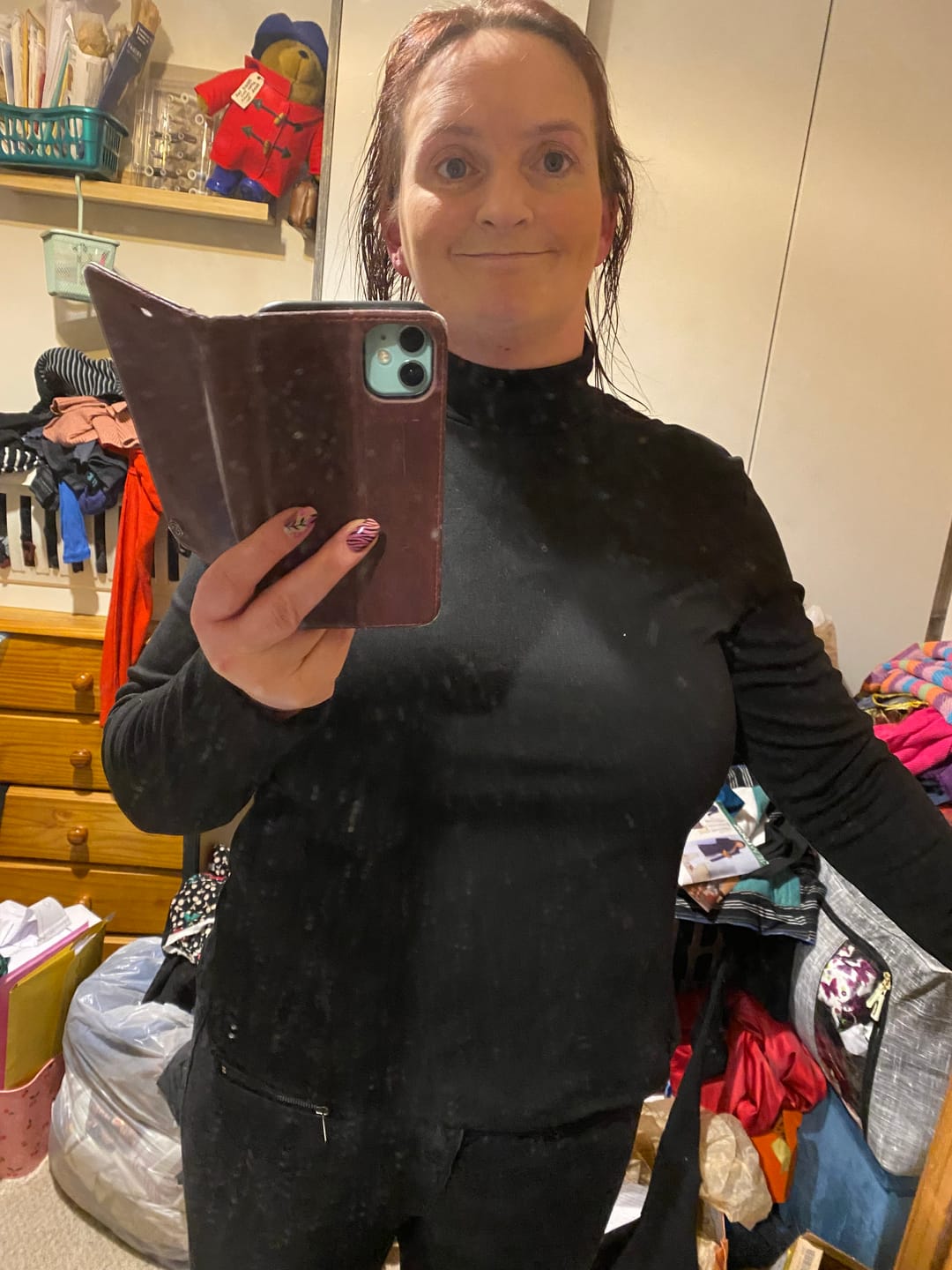 Customer photo review of Plain Ponte Roma Fabric