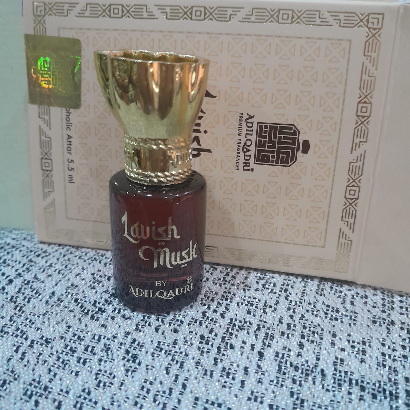 Customer photo review of Lavish Musk Premium Attar Perfume