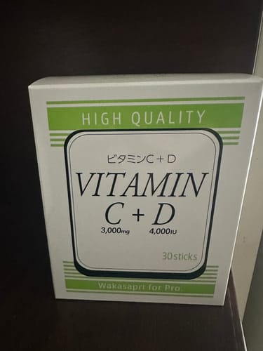 Customer photo review of ビタミンC+D -Wakasapri for Pro.