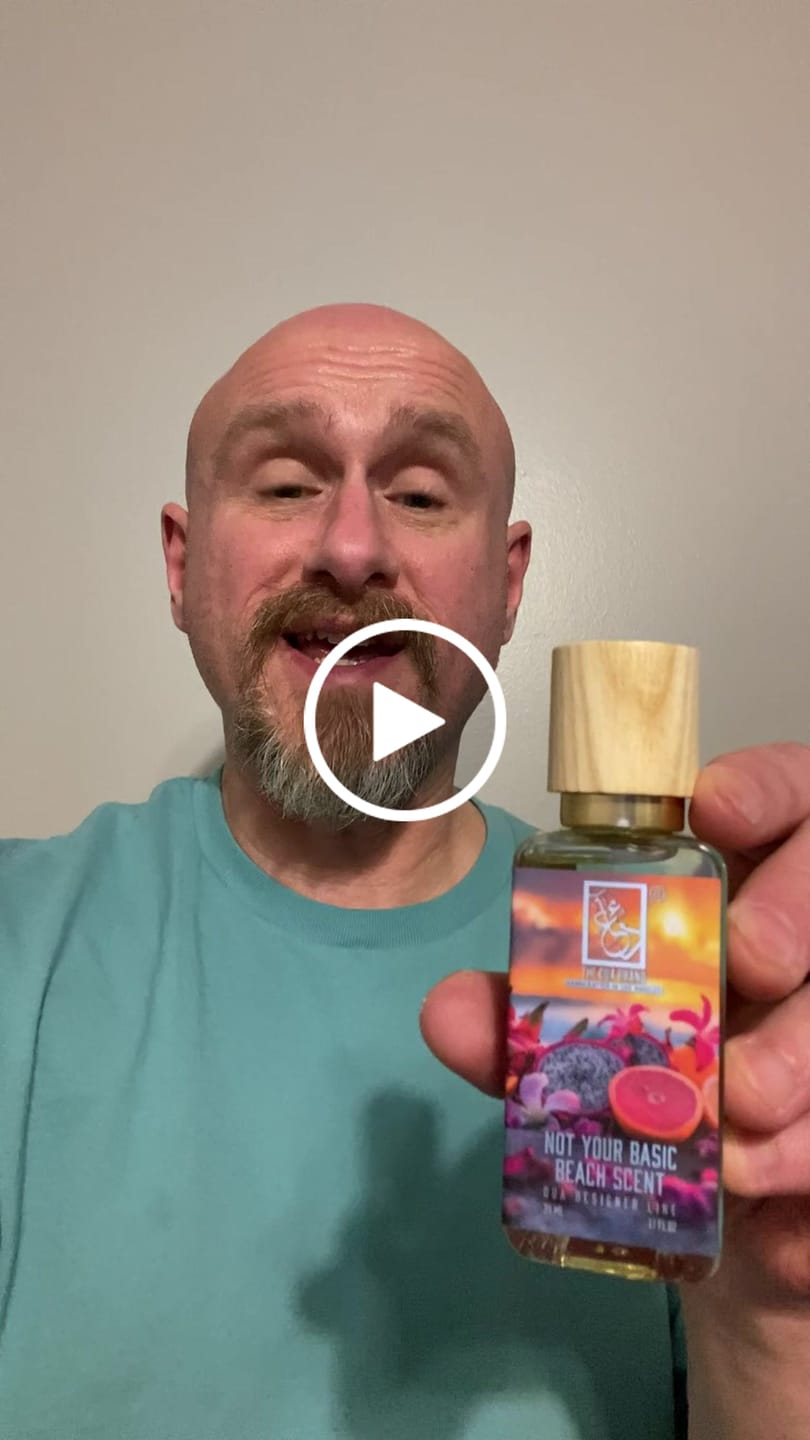 Customer video review of Not Your Basic Beach Scent