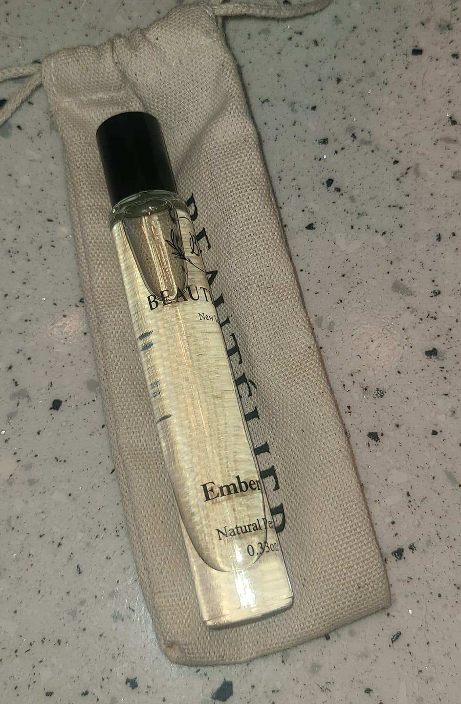 Customer photo review of Ember Wood Perfume Oil