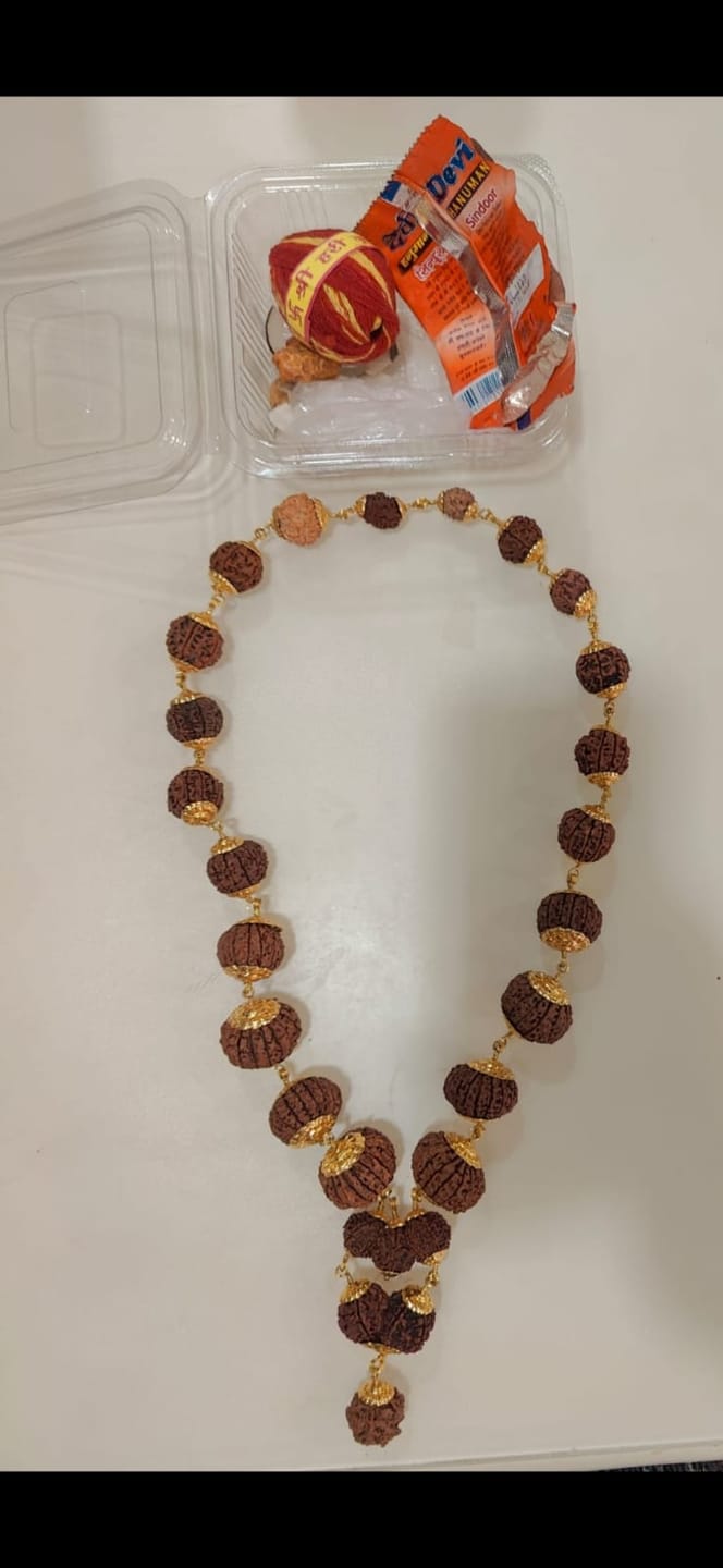 Customer photo review of Nepali Indrani Siddha Mala (Customizable)