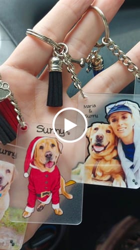 Customer video review of Μπρελόκ με Εσας και το Κατοικίδιο σας