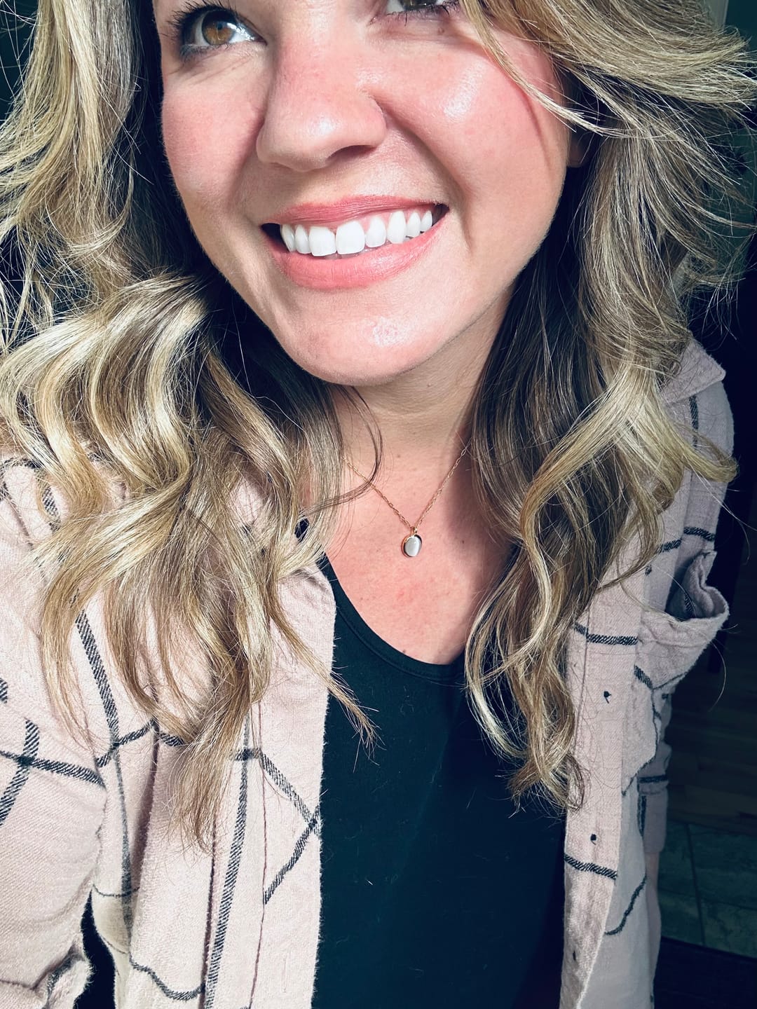 Customer photo review of White Opal Necklace