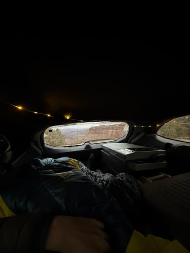 Customer photo review of deepsleep Solo Mat for Subaru Outback