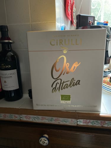 Customer photo review of Bag in box di olio extravergine Biologico • 5 Litri