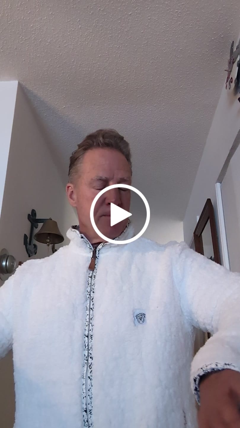 Customer video review of Reversible Sherpa Full Zip