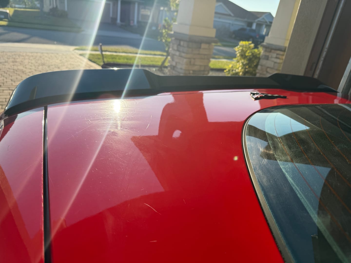 Customer photo review of Corvette C5 ZR1 Extended Rear Trunk Spoiler