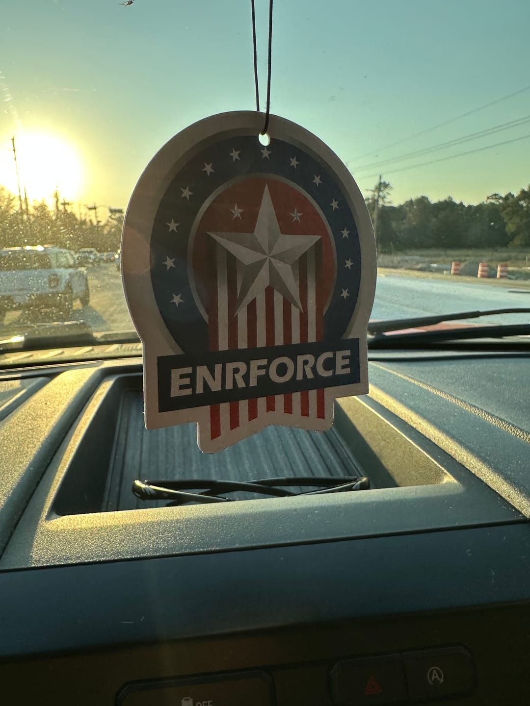 Customer photo review of Captain Air Fresheners (2 Per Pack)