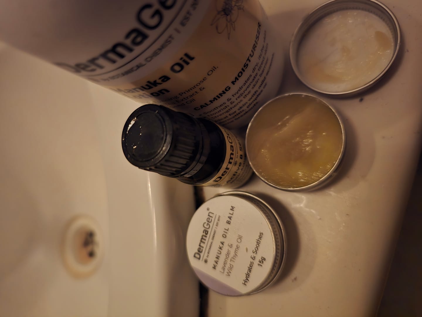 Customer photo review of DermaGen Propolis Balm - with Antiseptic, Anti-inflammatory, and Antioxidant Properties