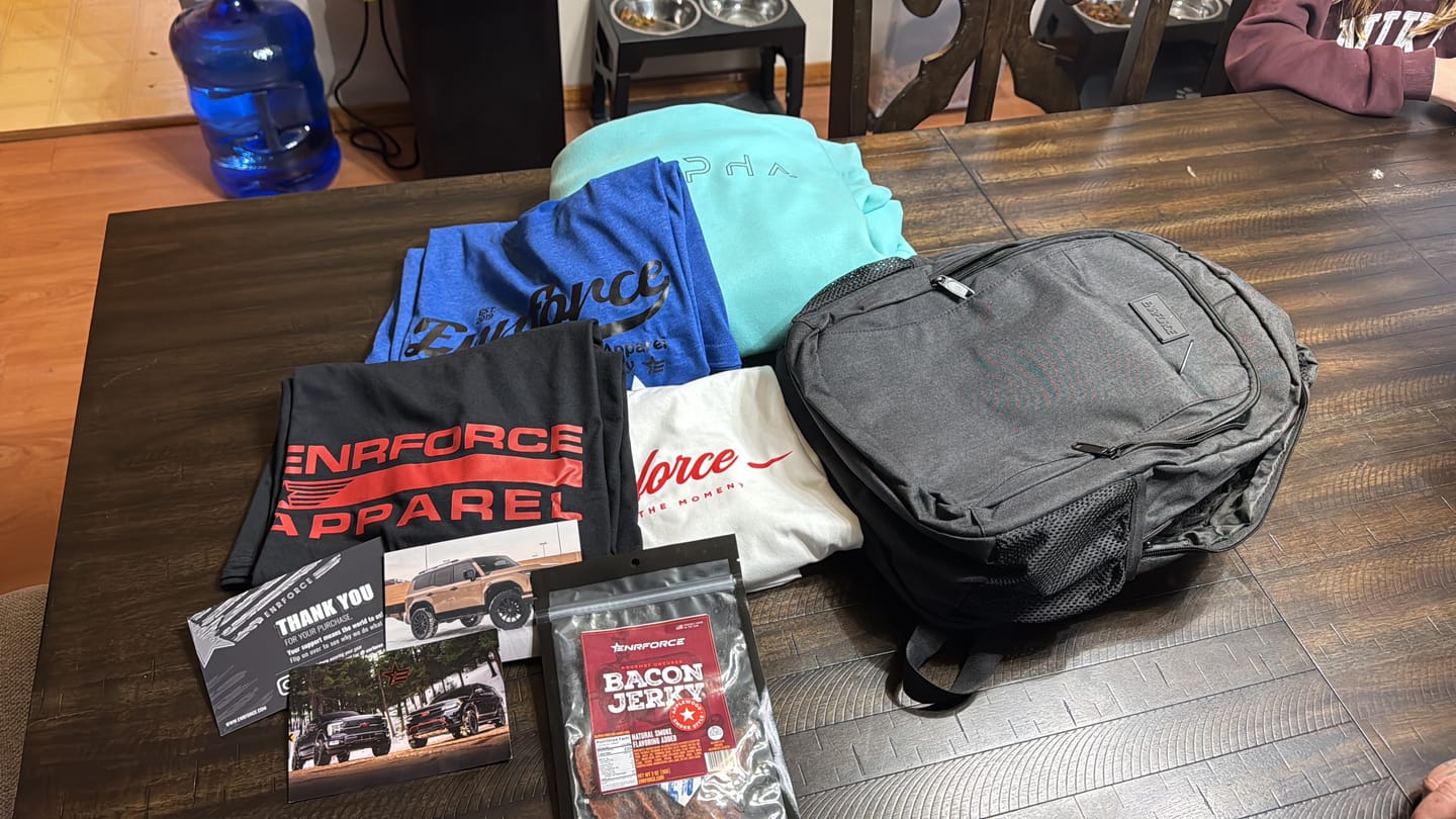 Customer photo review of Mystery Cash Loaded Backpack