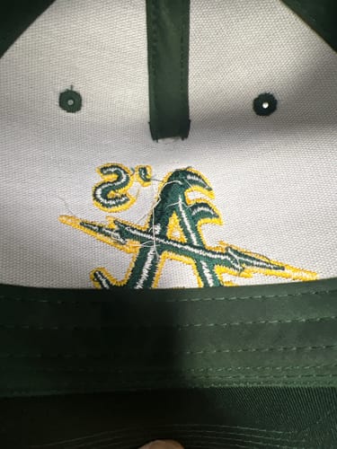 Customer photo review of A's Remix Premium Snapback