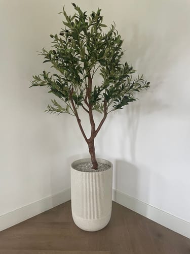 Customer photo review of Kunst Olijfboom 150cm