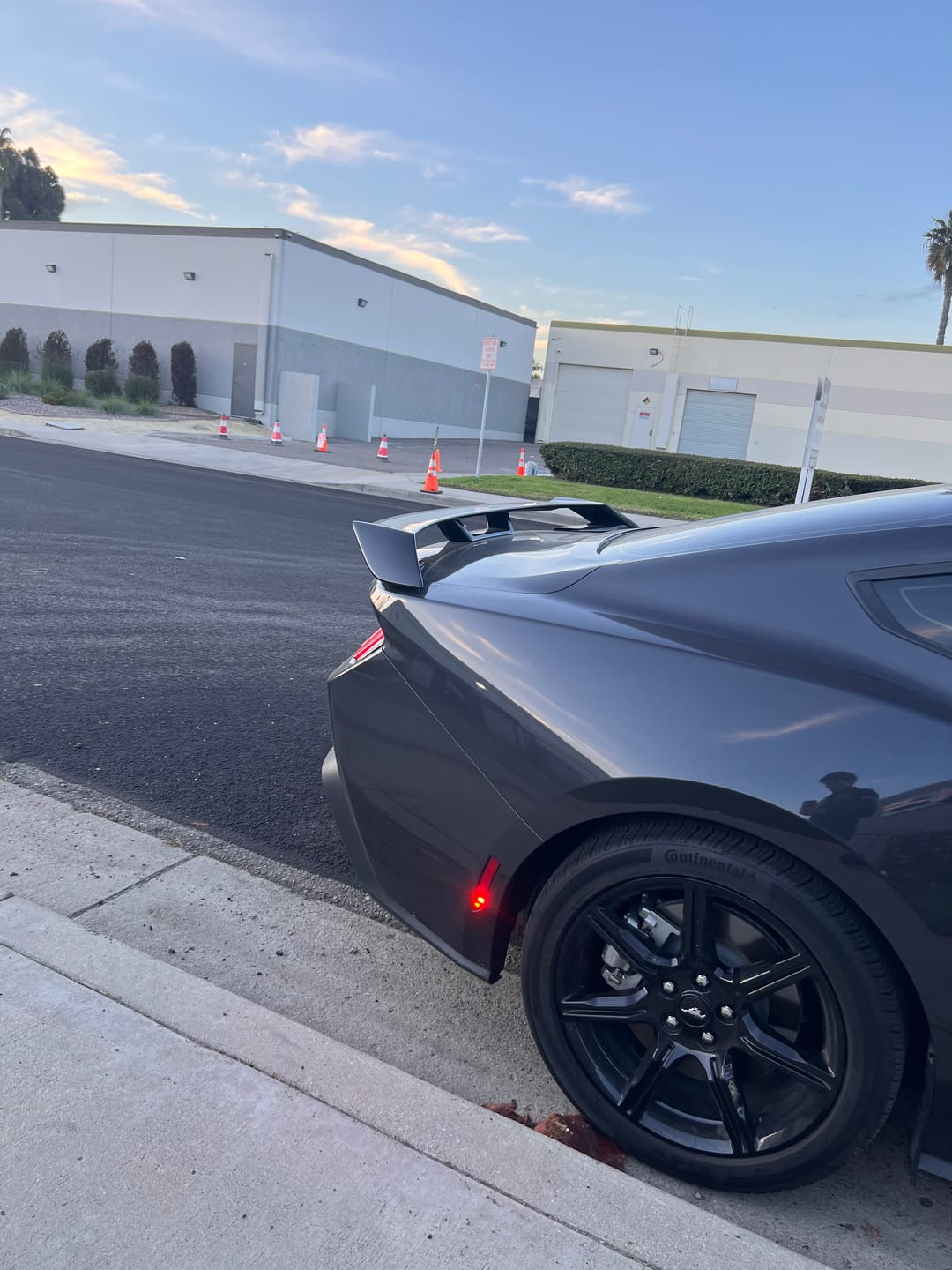 Customer photo review of 2024-Up Ford Mustang GT Rear Spoiler