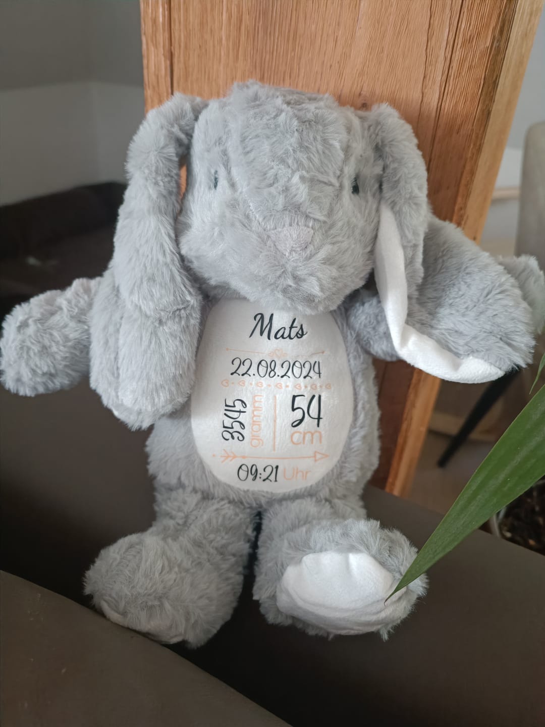 Customer photo review of Hasi - Kinder-Stoffhase