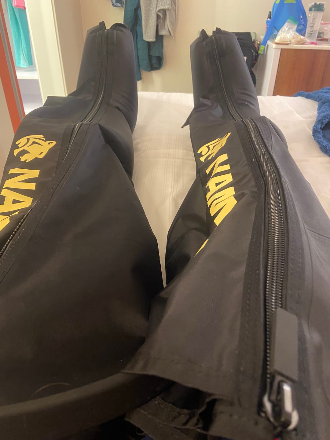 Customer photo review of NAMIRSA PRO AIR COMPRESSION BOOTS